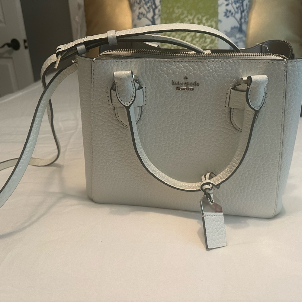 Kate Spade Cream Satchel Bag